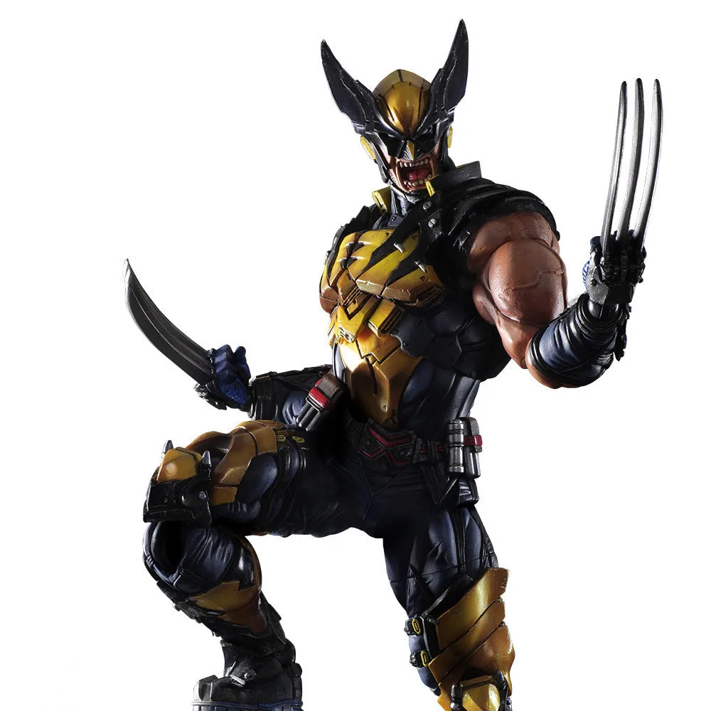 X-men играть искусств Кай Wolverine Джеймс Logan хоулетт Figura Variante della Scala Dipinta ПВХ Аниме