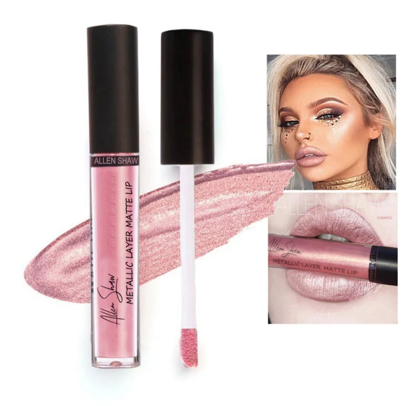 Buy Long Lasting Shimmer Metallic Liquid Lipstick