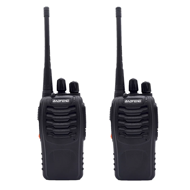 2 шт рация Baofeng BF-888S 16CH UHF 400-470MHz Baofeng 888S Ham радио HF трансивер Amador портативный - Цвет: Option1