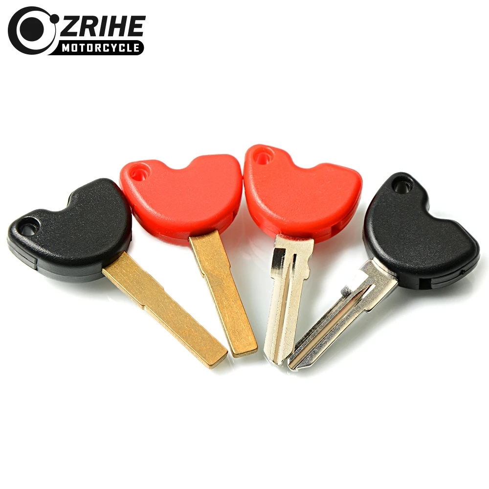 

Motorcycle Keying Embryo Key Blank Uncut Blade Keys Chip For Fly150 Typhoon125 NEW FLY150 LX150 IE Vespa LX 3V S150 IE LXV150 IE