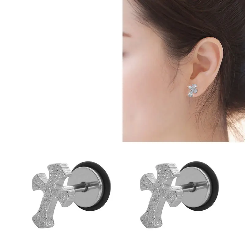 retro matte earrings