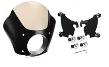 Schwarz Gauntlet Verkleidung W/Trigger Sperren Mount Kit Für Harley Sportster 1200 883