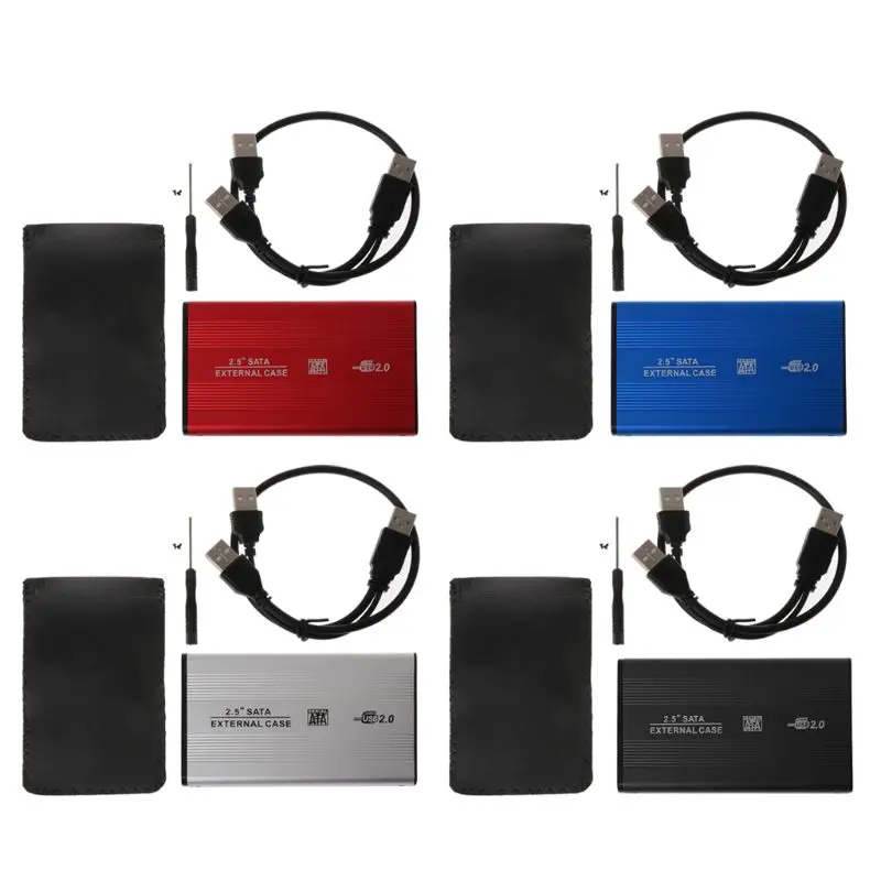 

2.5" USB3.0 SATA3.0 HDD Hard Disk Drive External HDD Enclosure 6 Gbps 3TB UASP