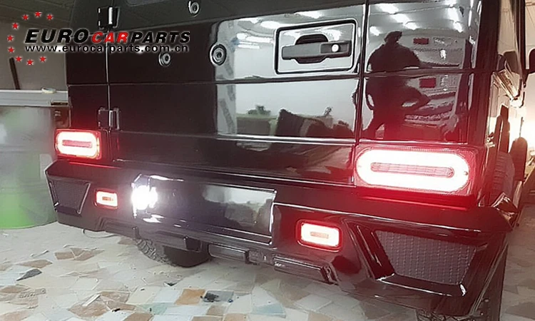 w463 rear bumper light 6