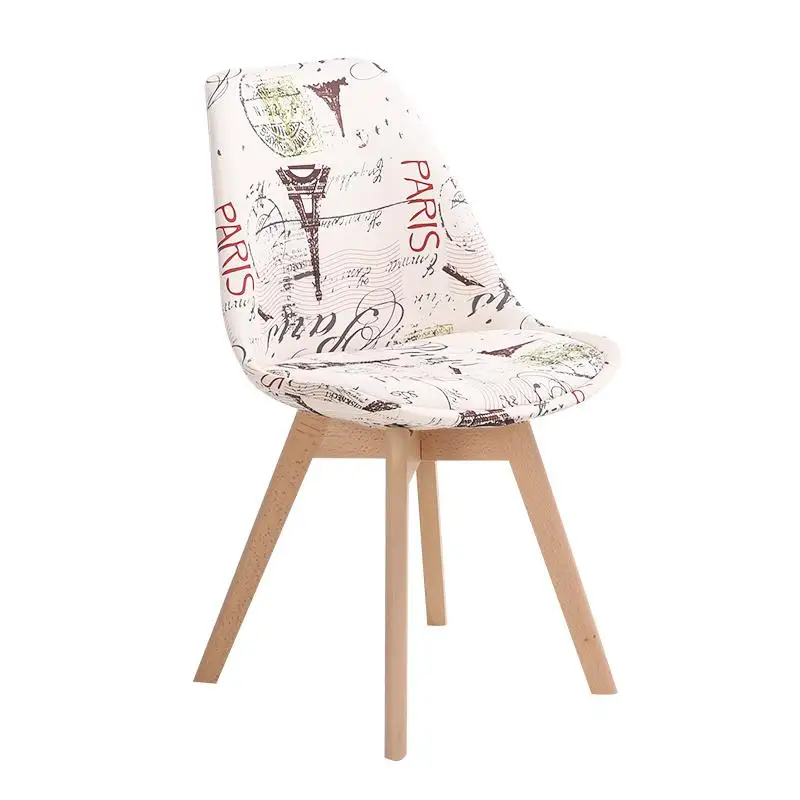 Современный стул в стиле минимализм креативный переговорный офисный стул скандинавский обеденный стул домашний задний Рабочий стол из массива дерева стул - Цвет: Style 13