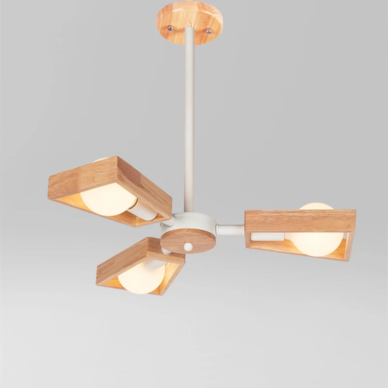 new Modern wood Pendant Light Nordic Style Suspension Luminaire Hanging Lamp Vintage Rustic Wood Lampshade| |
