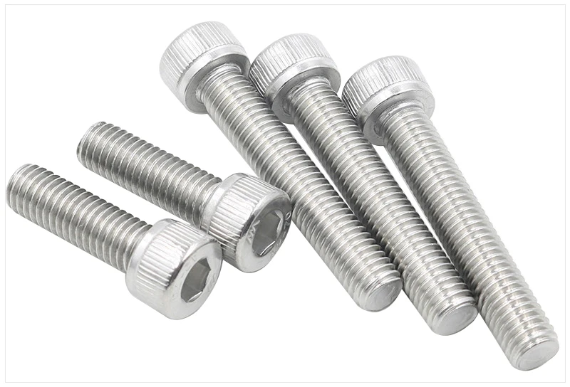 50 шт M2 DIN912 304 шестиугольник из нержавеющей стали головкой Винты ...