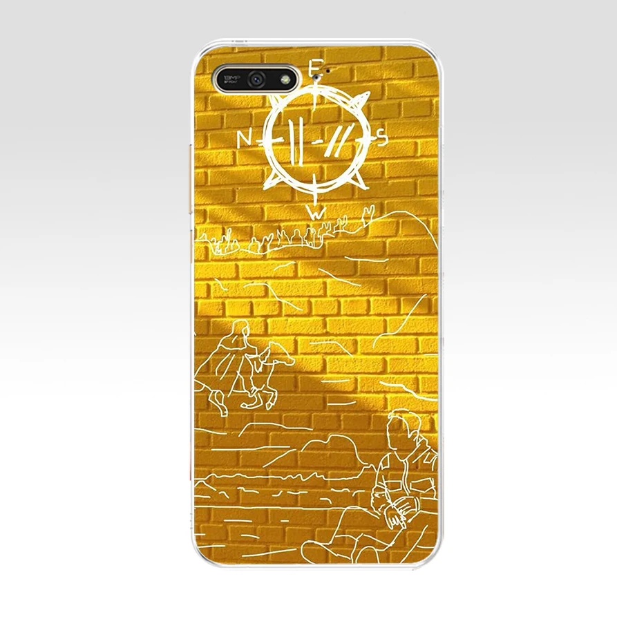 Силиконовый чехол 280WE Twenty One Pilots 21 PilotsSoft из ТПУ для huawei Honor 7a pro 7x 7c Nova 2i 3 3i p