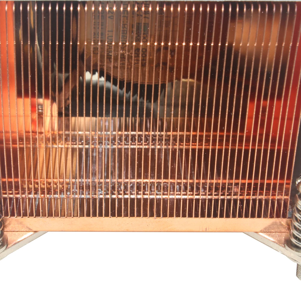 2U server CPU cooler heatsink cooling fan Copper
