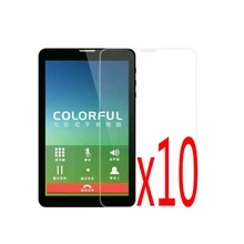 10x Плёнки+ 10x чистой тканью, с антибликовым покрытием матовый Экран протектор Защитная пленка щитки для Colorfly E708 3g Pro Q1 Q2 " Tablet
