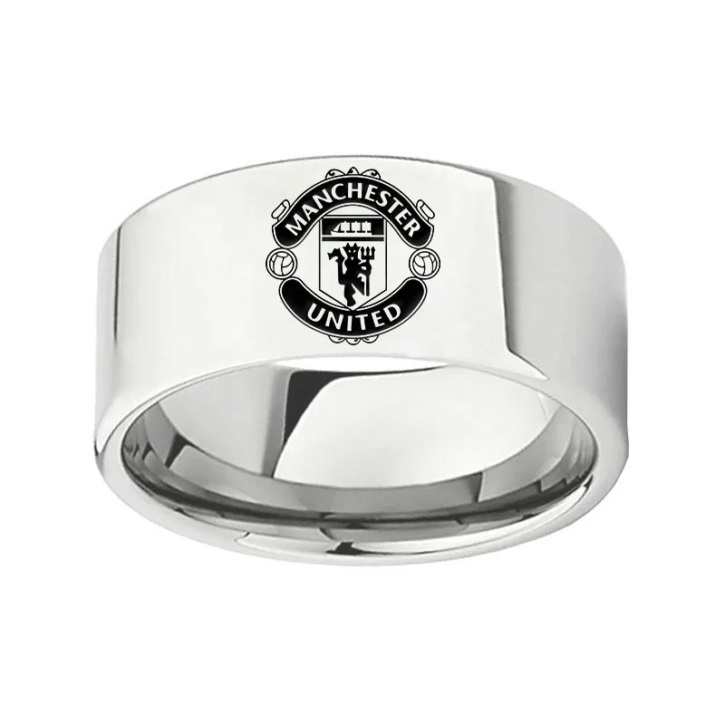 

Mancheter Ring Titanium Steel 10MM Fan Gift