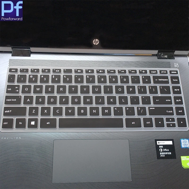 13,3 дюйм чехол для клавиатуры протектор для hp ENVY ноутбук 13-ad117TX 13-ad112tx 13-ad100tx 13-ad107tx 13-ad117tu 13-ad120tu - Цвет: black