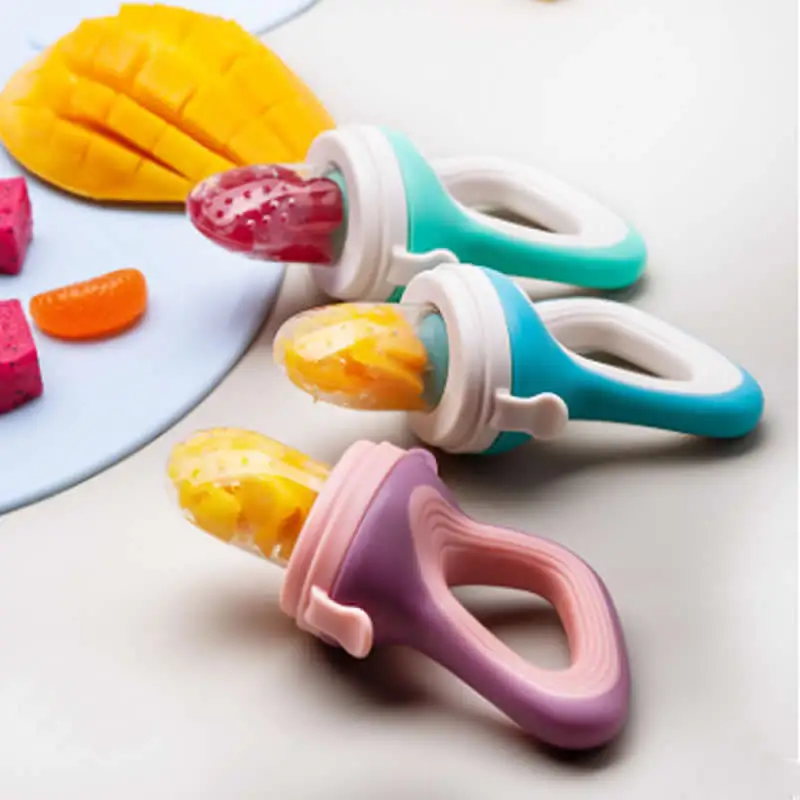 

Baby Nipple Fresh Food Feeding bit bites teethers Nibbler Learn Feeding Drinking Handle Teething nipple snoother baby teethers