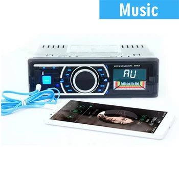 

In-Dash Autoradio Auto Radio Car Radio 1 Din with Remote control Support Fm Transmitter USB / SD Car Mp3 Player