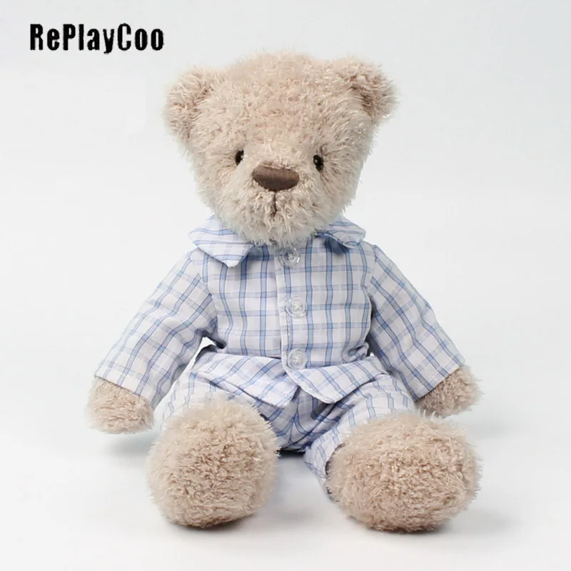 Gentleman Dress Teddy Bear 30cm Stuffed Animals Plush Small Bear Dolls