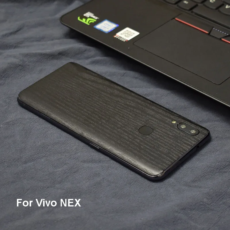 MLLSE Newest High Simulation Wood Grain Sticker 3M Phone Back Paste Sticker For Vivo NEX S Wood Skin Protective Film Sticker (12)