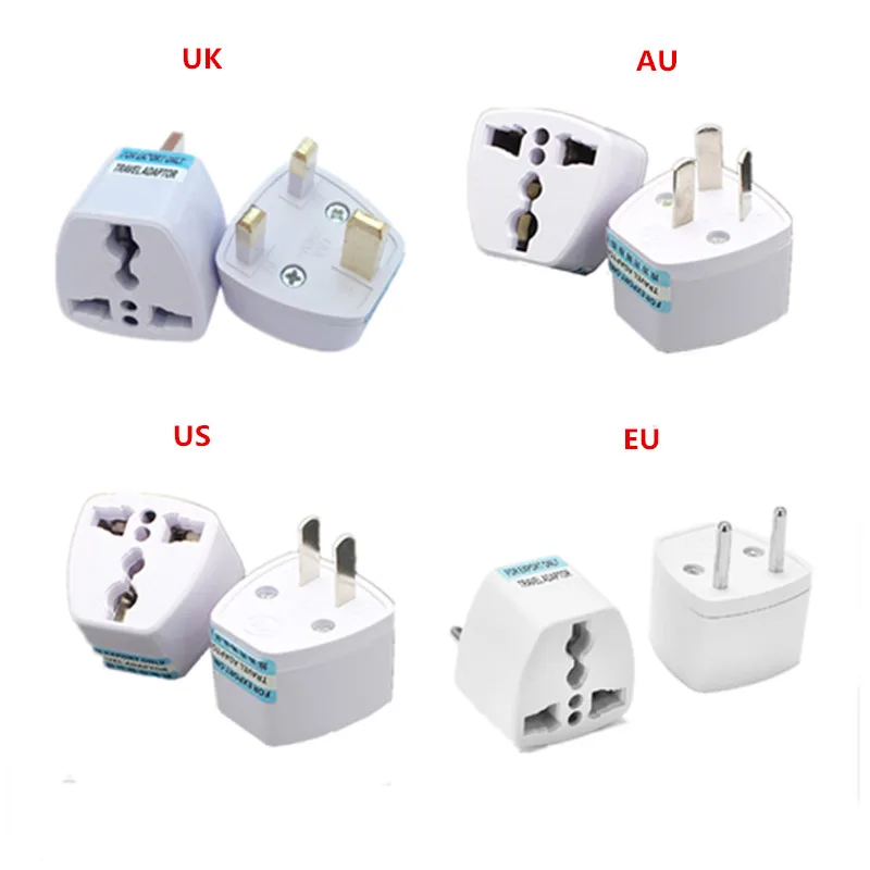 Udførelse by tirsdag Universal UK US EU AU Plug Adapter American Australian, 40% OFF