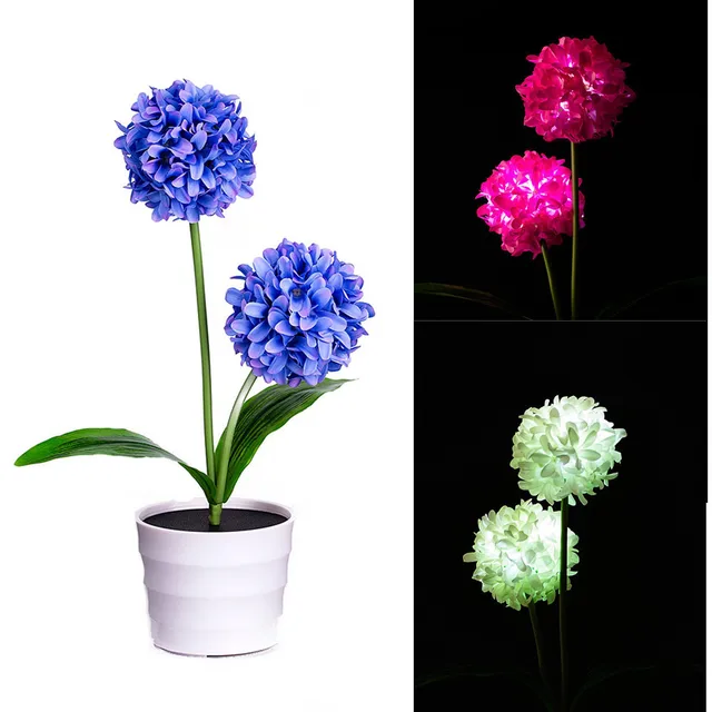 2018 New High Quality Solar Onion Ball Flower Lights Led Artificial 2018 New High Quality Solar Onion Ball Flower Lights Led Artificial Rose Pot Bonsai Lamp Lighting Drop Shipping