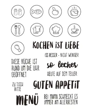 

German Transparent Clear Silicone Stamp/Seal for DIY scrapbook/photo album Decorative clear stamp sheets A939