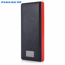 Original Pineng Power Bank 20000mAh PN-969 External Battery Pack Powerbank 5V 2.1A Dual USB Output for Android Phones Tablets