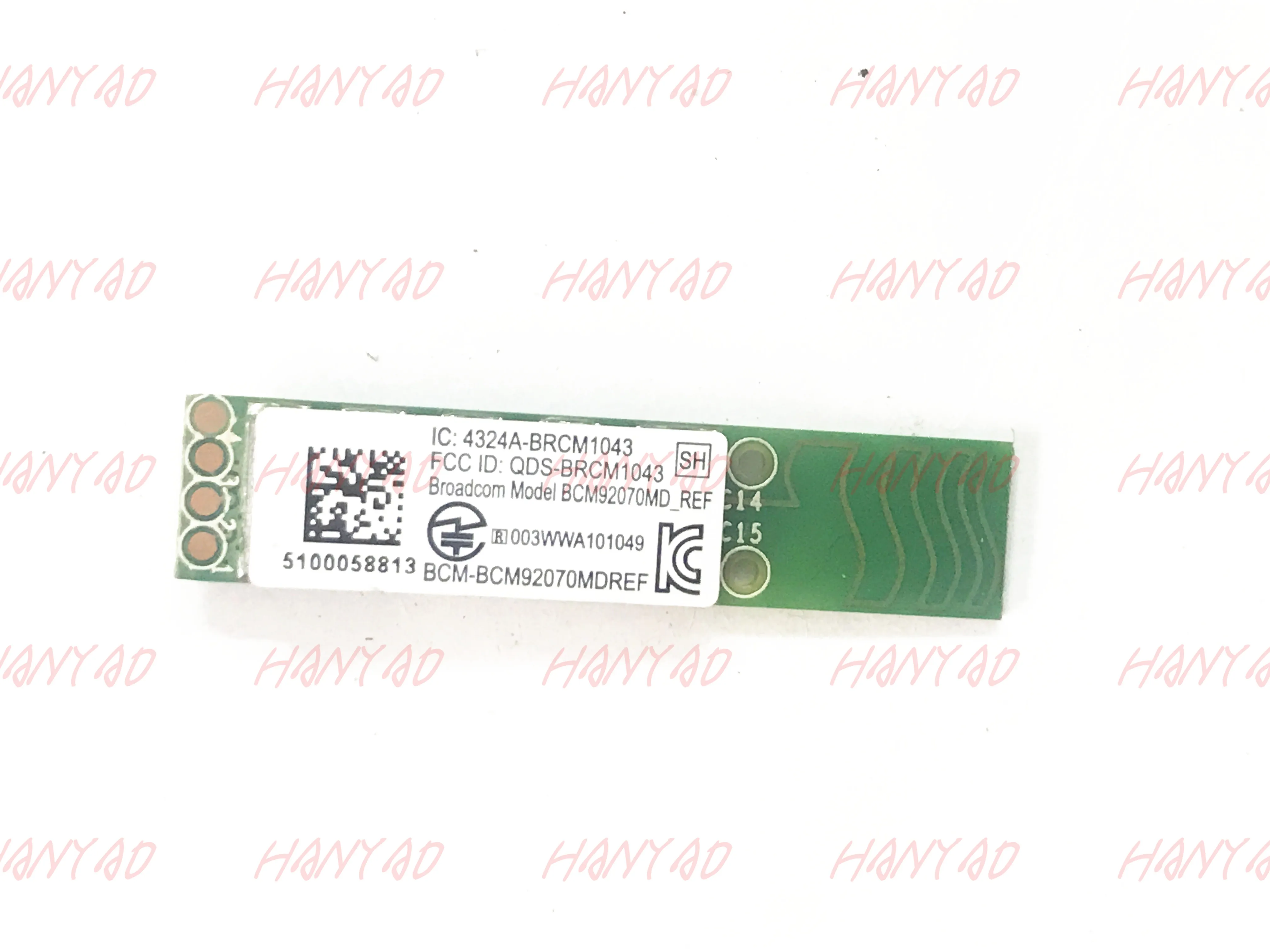 

bcm92070md for hp 6560b 6570 8560p 8570p bluetooth board qds-brcm1043 Free Shipping 100% test ok