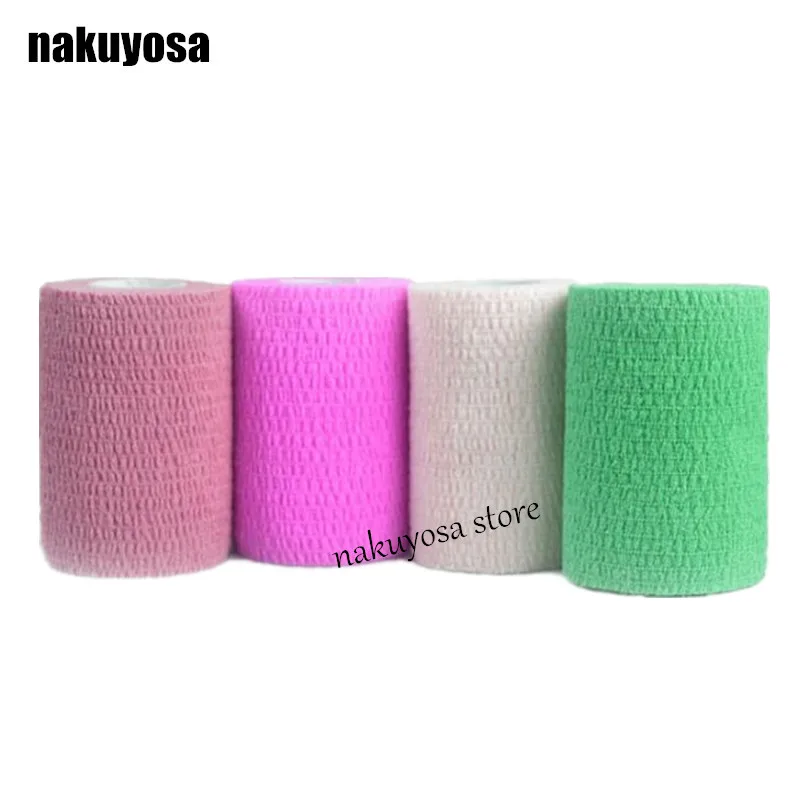 Prix pour 10 rouleaux 7.5 CM * 4.5 M Coloré Auto-Adhésif Cheville Muscles des Doigts Soins Élastique Bandage Médical Pansement de Gaze Bande sport Soutien Prix pour 10 rouleaux 7.5 CM * 4.5 M Coloré Auto-Adhésif Cheville Muscles des Doigts Soins Élastique Bandage Médical Pansement de Gaze Bande sport Soutien