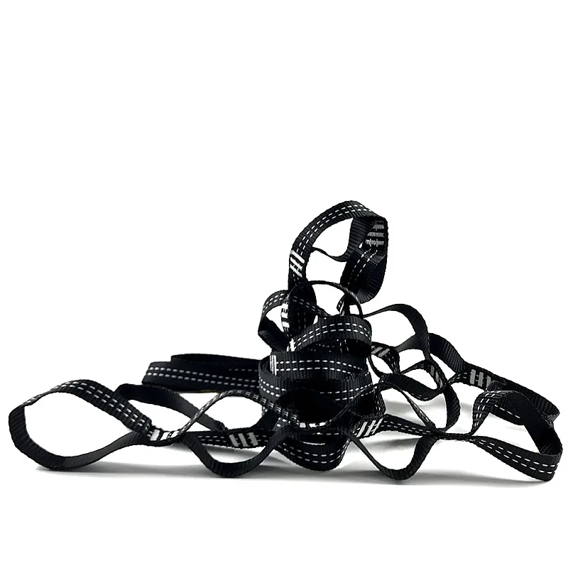 Camping Hammock Straps Lightweight Portable Nylon Parachute double Hammock with Hammock tree Straps