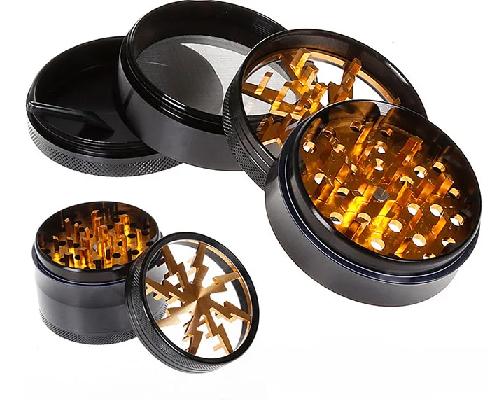 Transparent open sunroof Lightning grinder Diameter 63MM Four layer