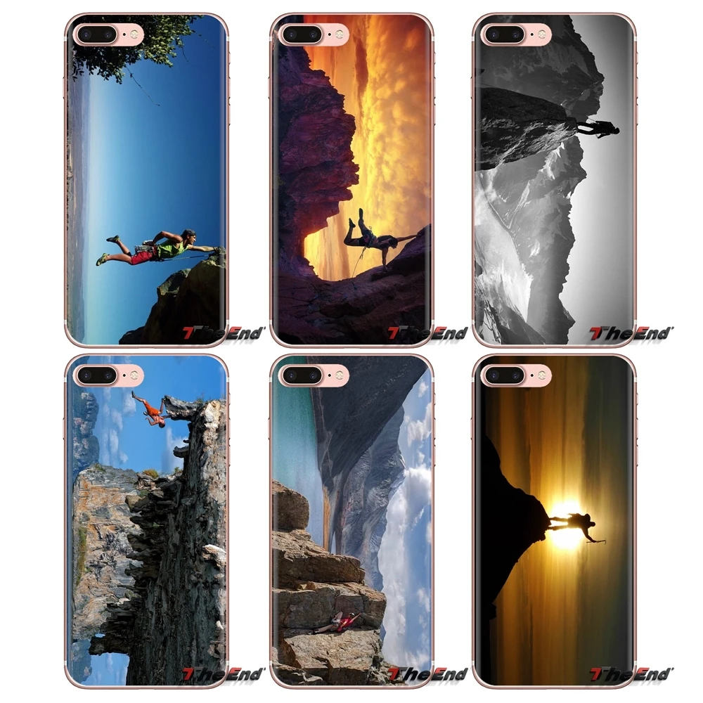 Mountain Climbing Adventure Sports For Samsung Galaxy A3 A5 A7 A9 A8 Star A6 Plus 2018 2015 2016 2017 Silicone Phone Shell Cases |