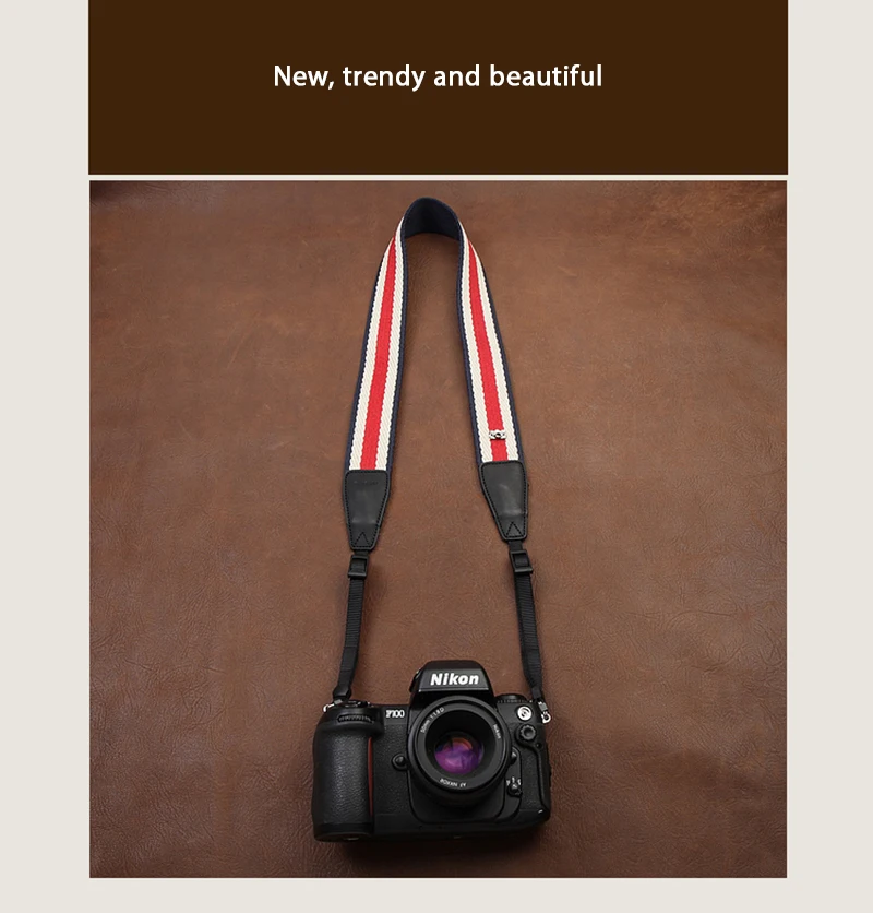 Cam-в 8111 горячий удобный хлопковый ремешок для камеры цифровой SLR ремешок для sony Nikon Canon