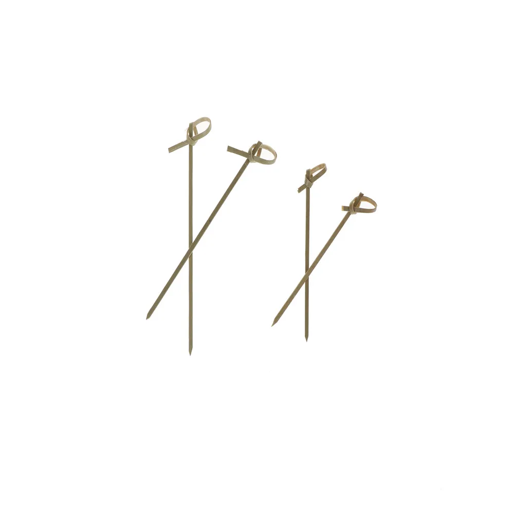 

100 Pcs 9/12cm Disposable Bamboo Fork Twisted Party Buffet Fruit Desserts Food Cocktail Sandwich Fork Stick Pick Skewer