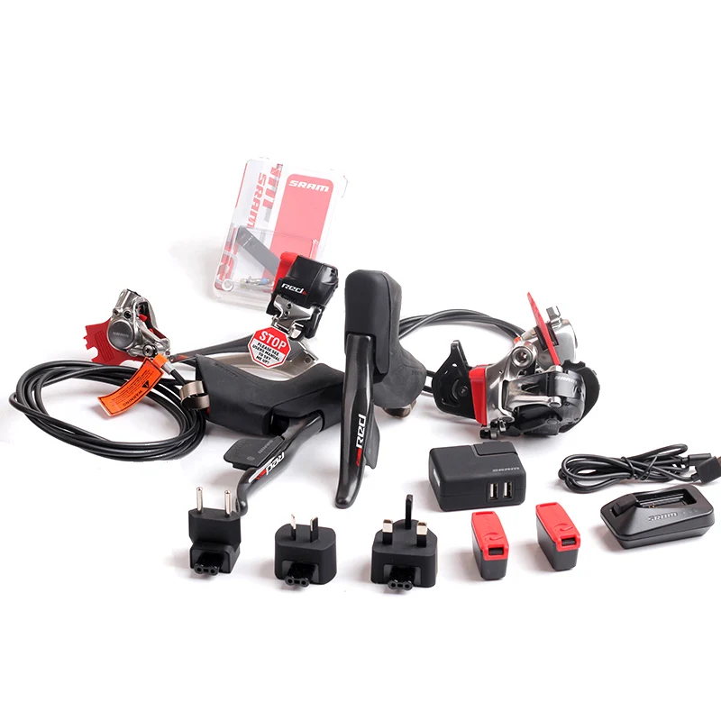 

SRAM RED eTap Wireless Electronic Kit 2x11S Speed Hydraulic Disc Brake Groupset
