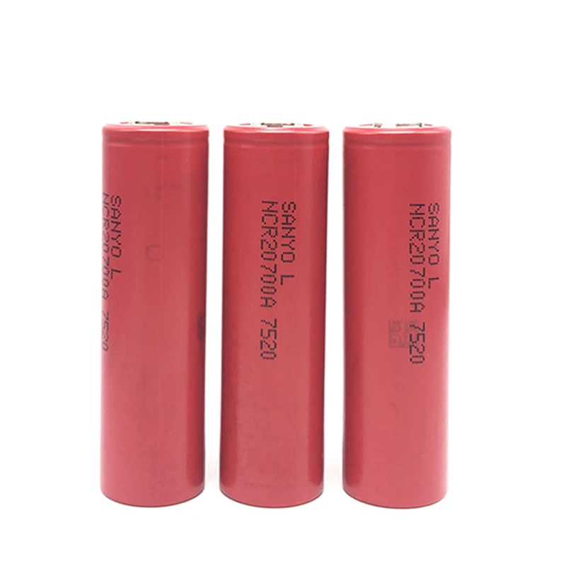 20700 батарея для SANYO NCR20700A 20700B 3100mAh 4250mAh 35A 20A аккумуляторная батарея для 20700 электронной сигареты Vape литиевая батарея