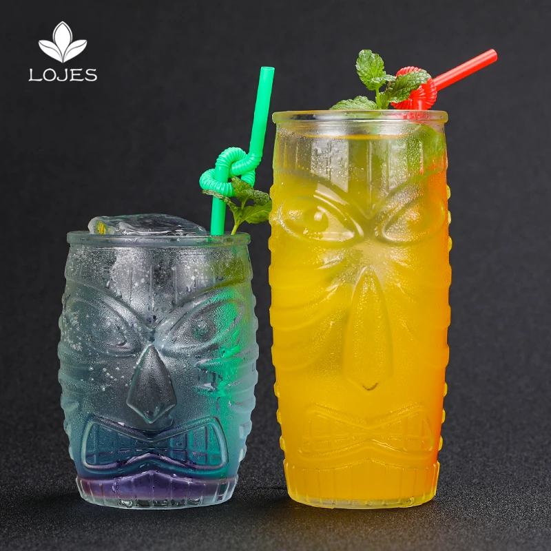 Гавайские Tiki кружки Коктейльная чашка пивная кружка для напитков вина