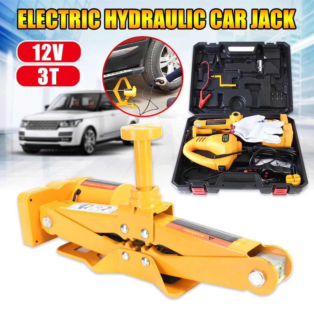 12V-3-Ton-Automotive-Car-Electric-Scissor-Hydraulic