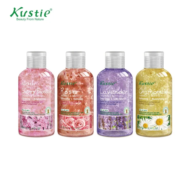 Kustie Best Selling Gift Set 100ml Shower Gel and 50 ml Cherry Blossom