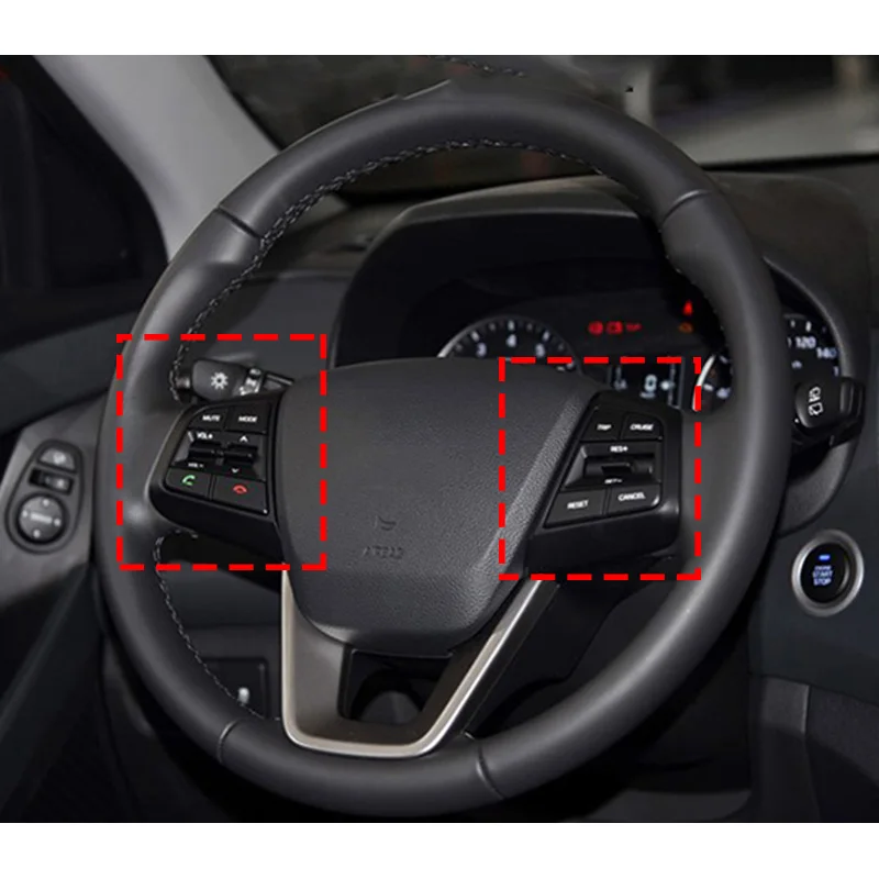 Набор для hyundai creta IX25 аудио радио управление круиз контроль переключатель рулевого колеса Кнопка Bluetooth телефон с проводом