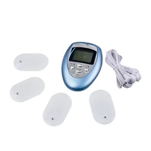 Очищенный перезаряжаемый 4 выхода с 8 режимами мини мышечный массажер стимулятор Электронный Пульс расслабляющий массажер для облегчения боли