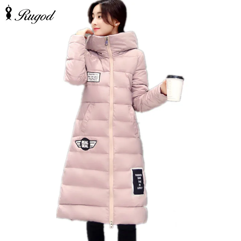 2017 Winter Down Jacket Women Long Coat Parkas Thickening Female Warm Clothes High Quality Long Sleeve