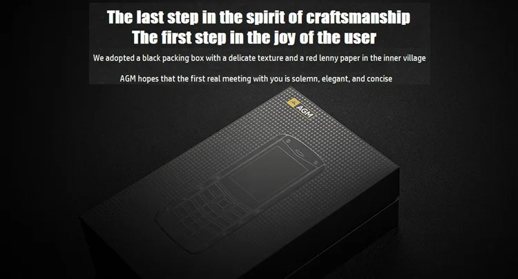 Stock in Europe AGM M2 Spreadtrum SC6531DA 2.4 Inch Screen Bluetooth IP68 Waterproof Dustproof Dropproof Dual SIM 2G Mobile Bar Phone