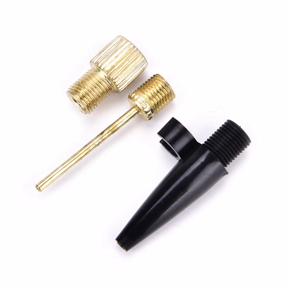 3 Pcs Plastic & Metal Bicycle Inflating Needle Pin Nozzle Footballs