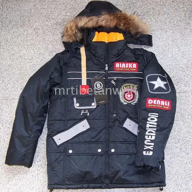 Men's Bogner Alaska Black Clothing outerwear Ski suits XLin Skiing Jackets from Sports