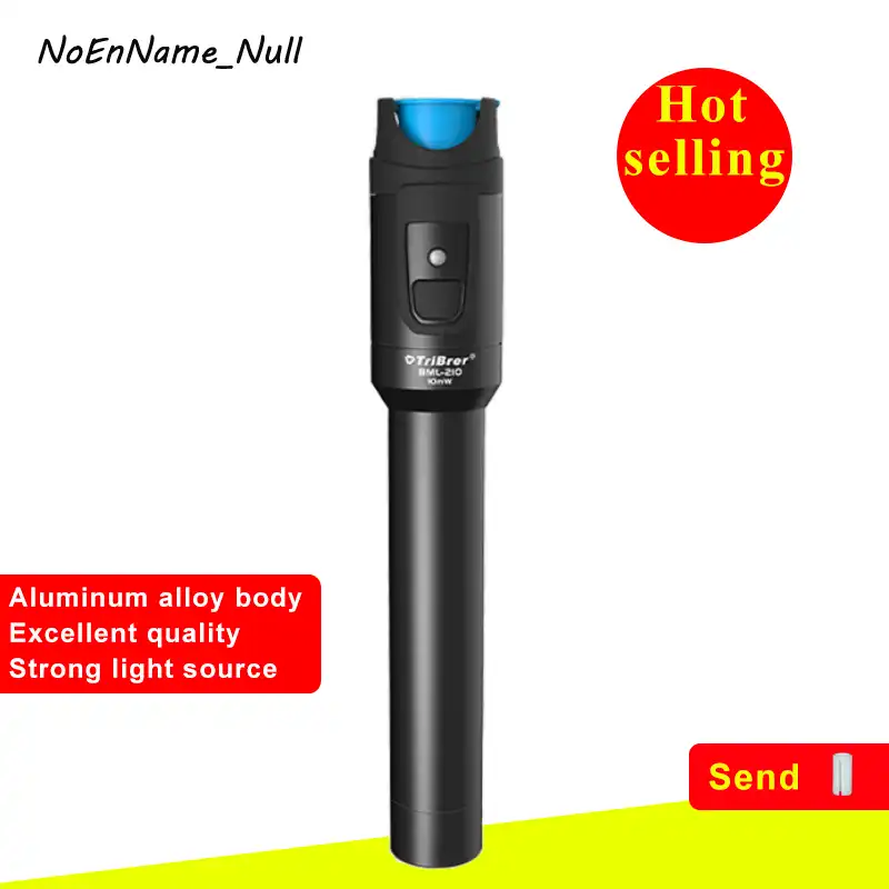Metall Visual Fault Locator 30km 650nm Fiber 30mW Red Lamp Cable Optic Tester