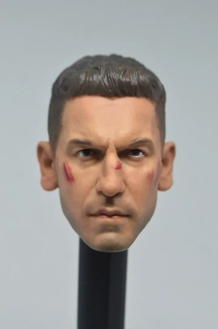 

Custom 1/6 Scale BD Ver Jon Bernthal Punisher Frank Castle Head Sculpt