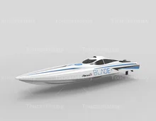 Volantex синий лезвие abs корпус RTR RC гоночный катер Модель W/Двигатель Servo ESC Батарея