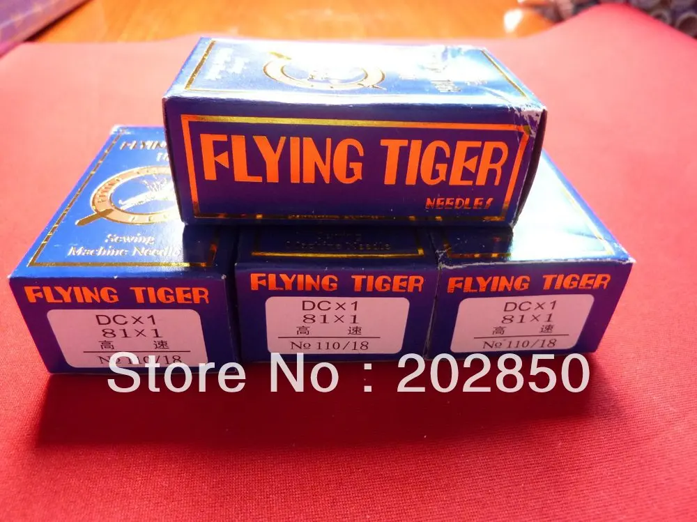 

Flying Tiger Brand Industrial Overlock/Serger Sewing Machine Needles,DCx1,110/18,500PCS Needles/Lot, ,Best Quality For Wholesale