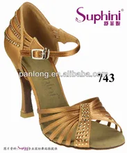 Free Fast Shipping Hot Sale Suphini Design Woman Popular Dance Shoes Crystal Salsa Shoes Woman Dancing Shoes Latin Shoes