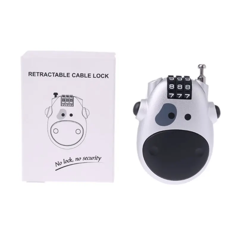 

Telescopic Rope Combination Locks Luggage Password Padlock Travel Bag Bicycle Security Cable Digit Antitheft Lock