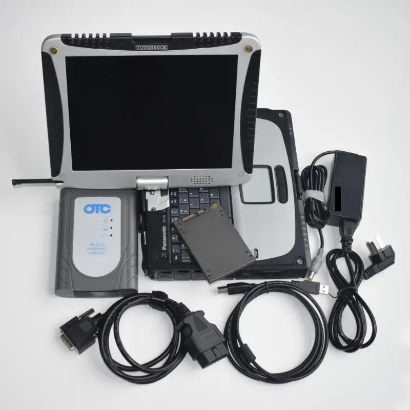  Für T-oyota IT3 GTS OTC Scanner Auto Diagnose-Tool von 1996 zu 2015 neueste software mit ssd in cf1