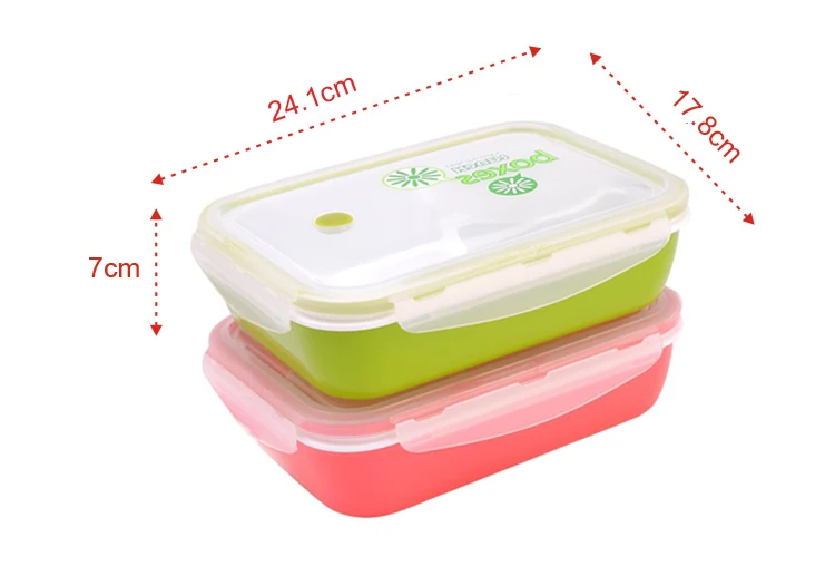 Portable Microwave Bento Lunch Box 950ml Food Container Dinnerware Set Japanese Style Lunch Box For Kids (11)